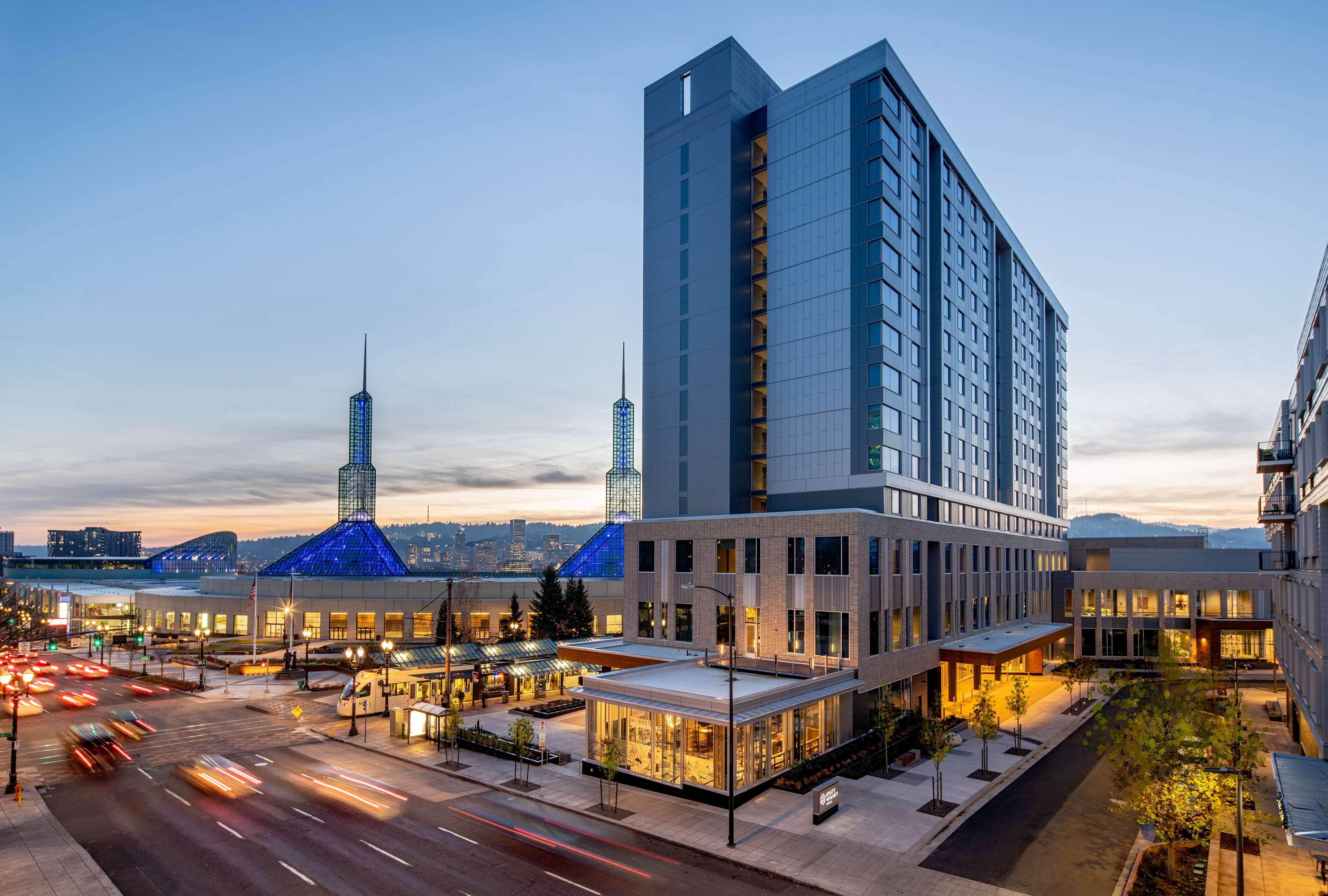 Hyatt Regency Portland At The Oregon Convention Center Exterior foto