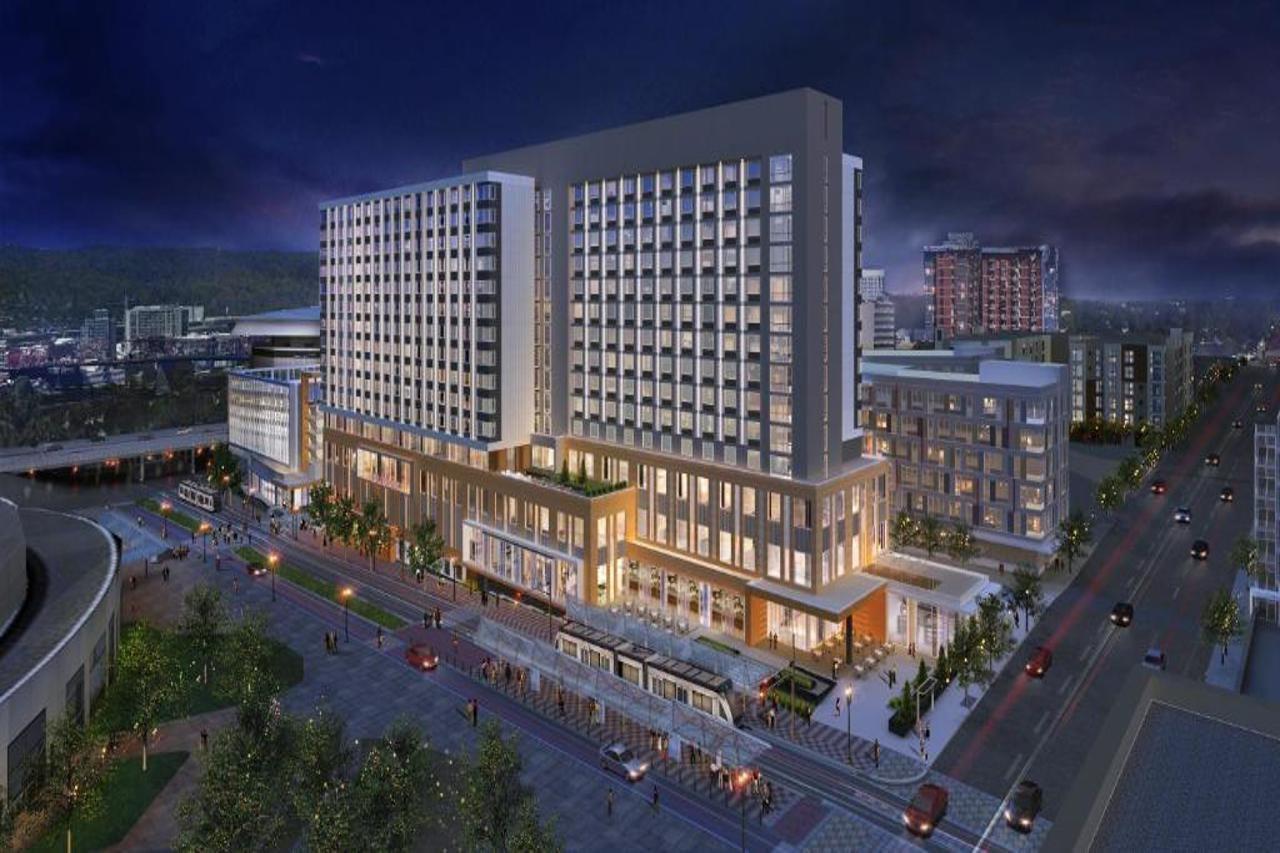 Hyatt Regency Portland At The Oregon Convention Center Exterior foto