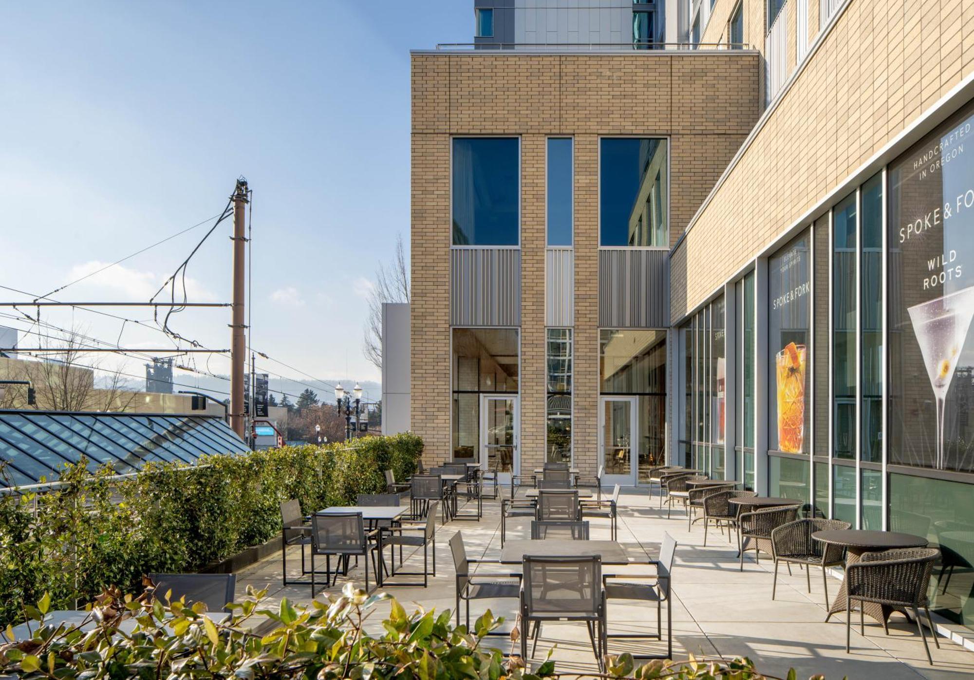 Hyatt Regency Portland At The Oregon Convention Center Exterior foto