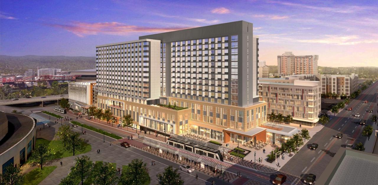 Hyatt Regency Portland At The Oregon Convention Center Exterior foto